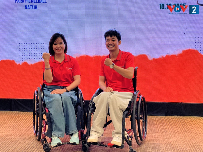 Giải ParaNatuh Pickleball ra mắt với chủ đề "Thể thao hòa nhập"