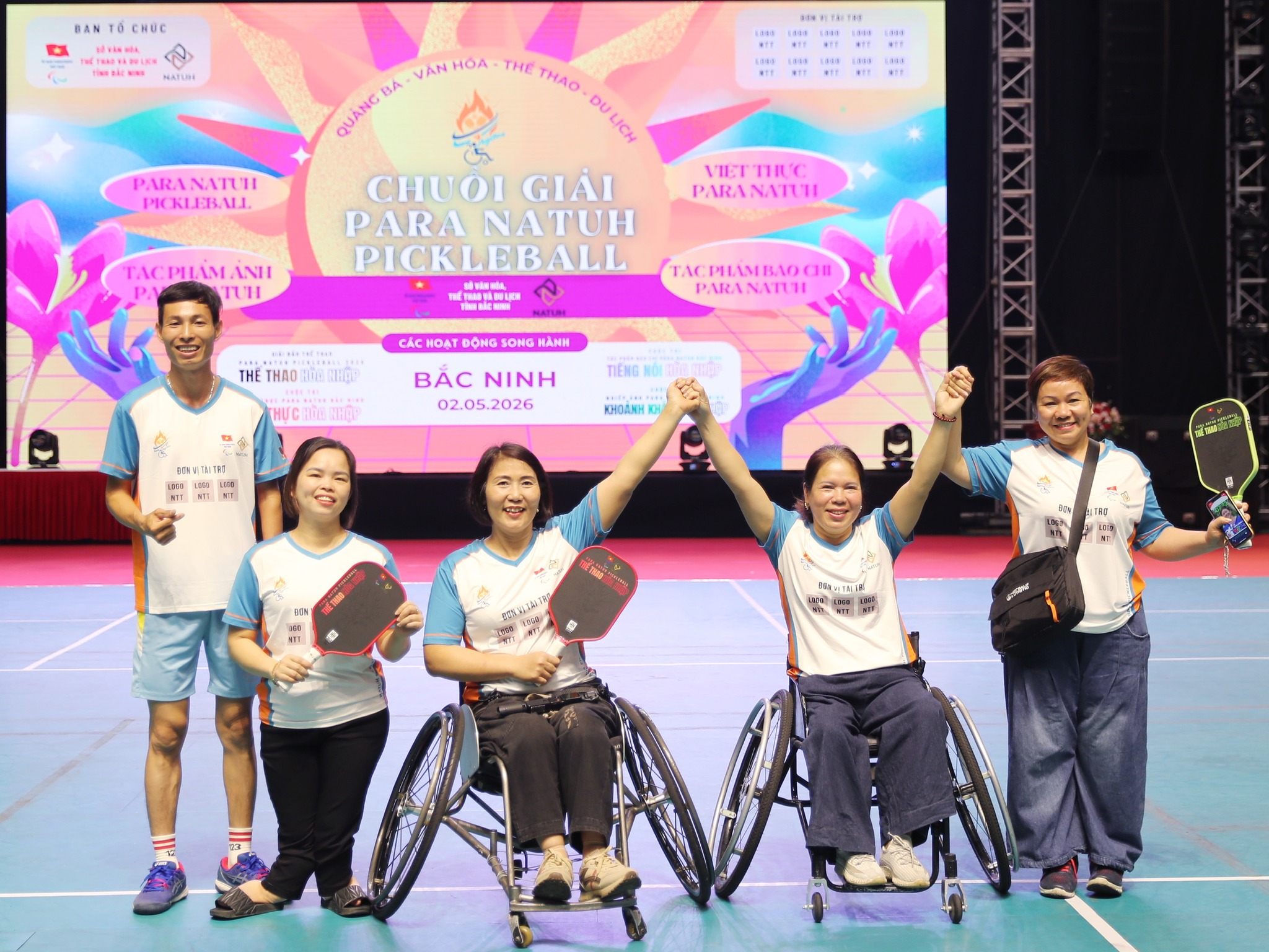 Para Natuh Pickleball: 4 cuộc thi – 1 khát vọng "Vì một xã hội không ai bị bỏ lại phía sau"