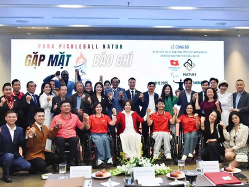 Chuỗi giải Paranatuh Pickleball dành cho người khuyết tật