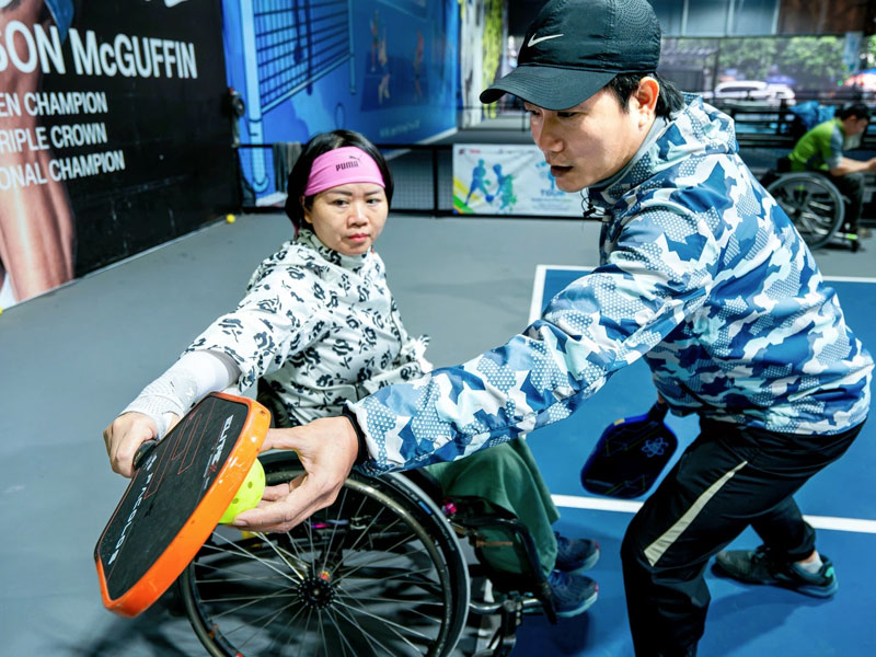Tổng thư ký Paralympic nói lý do pickleball hợp người khuyết tật Việt