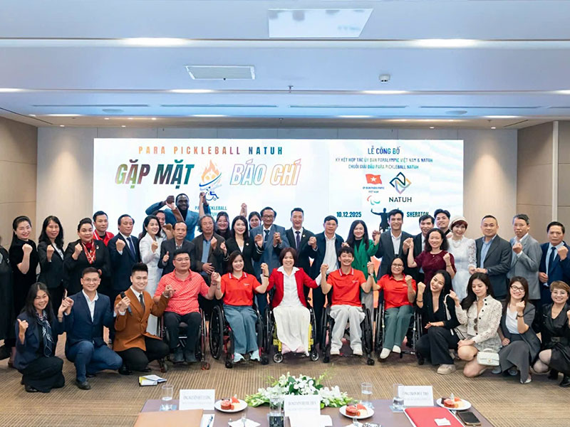 Công bố Chuỗi giải ParaNatuh Pickleball với chủ đề "Thể thao hoà nhập"