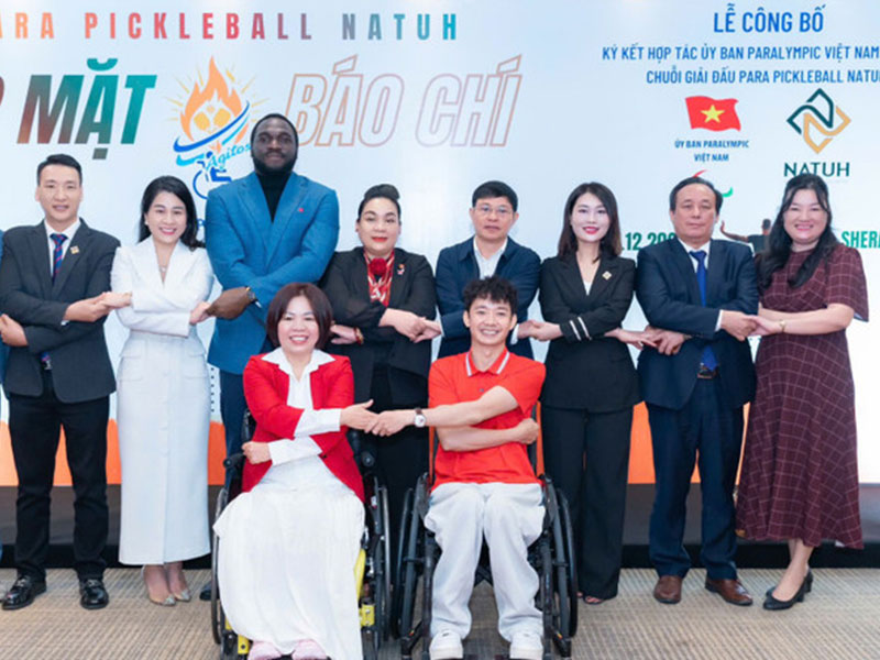 Khởi động chuỗi giải Pickleball tôn vinh ý chí của người khuyết tật